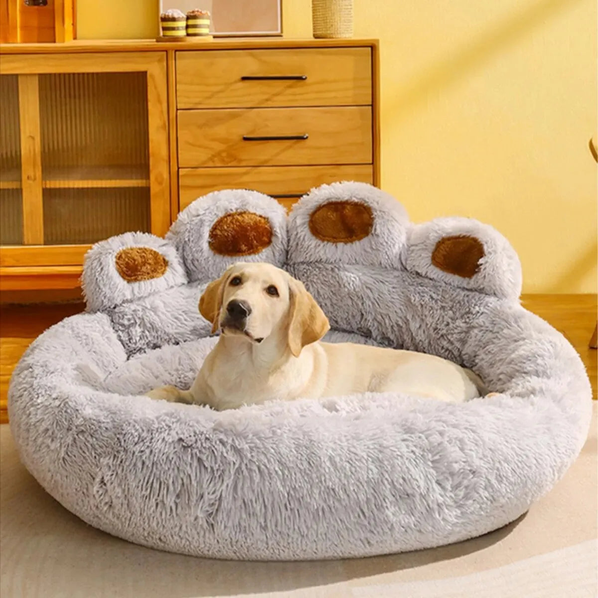 Flauschiges Hundebett | Paw Bed | Sutters Haustierwünsche